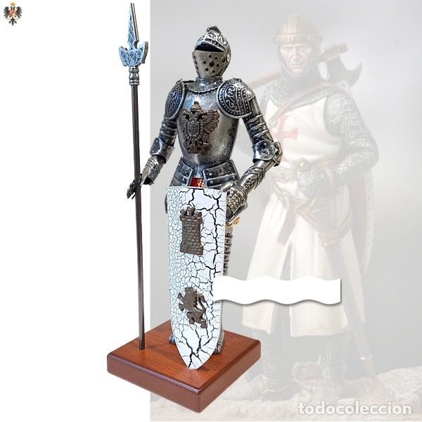 Military Antiques: ARMADURA CABALLERO TEMPLARIO MEDIEVAL SIGLO XIII 20 CMS