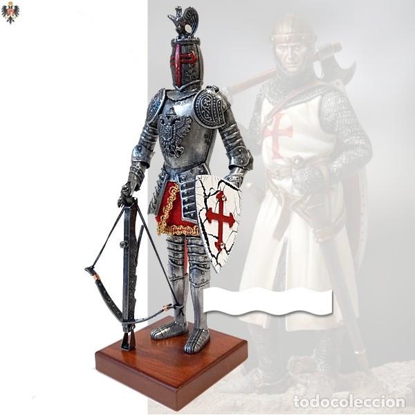 Military Antiques: ARMADURA CABALLERO TEMPLARIO MEDIEVAL SIGLO XIII 20 CMS