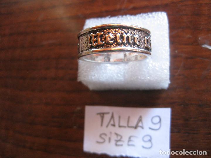Military Antiques: REPLICA ANILLO MEINE EHREHEISST TREUE ESVASTICA SWASTIK NAZI REICH RING WEHRMACHT
