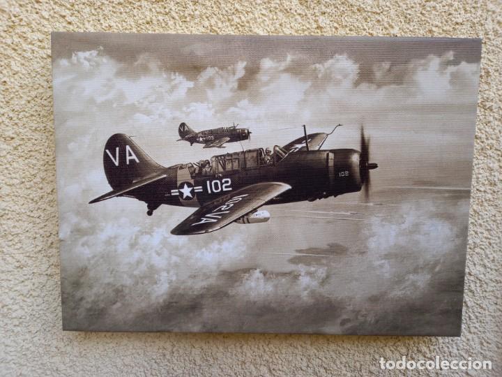 Military Antiques: Cuadro aviones americanos. 2&deg; Guerra Mundial