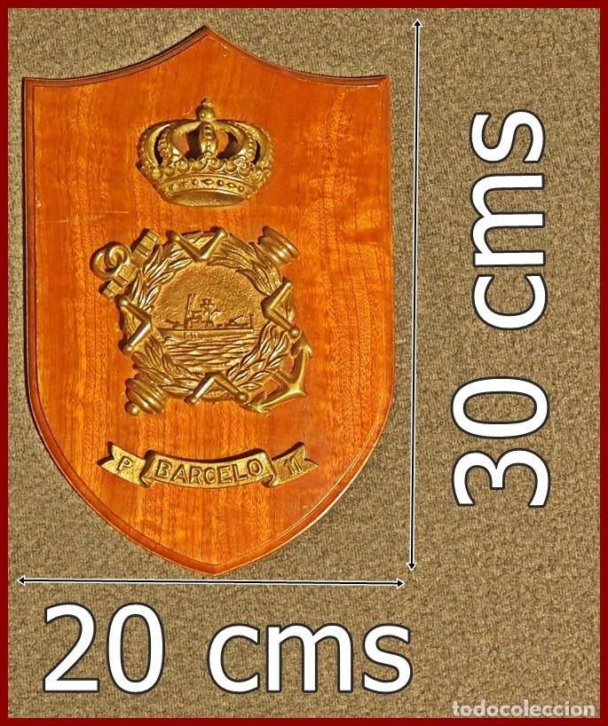 Military Antiques: 55/801...P 11 Patrullero Barcel&oacute;.....Mide...30 X 20 cms....Pesa 1,050 kgs