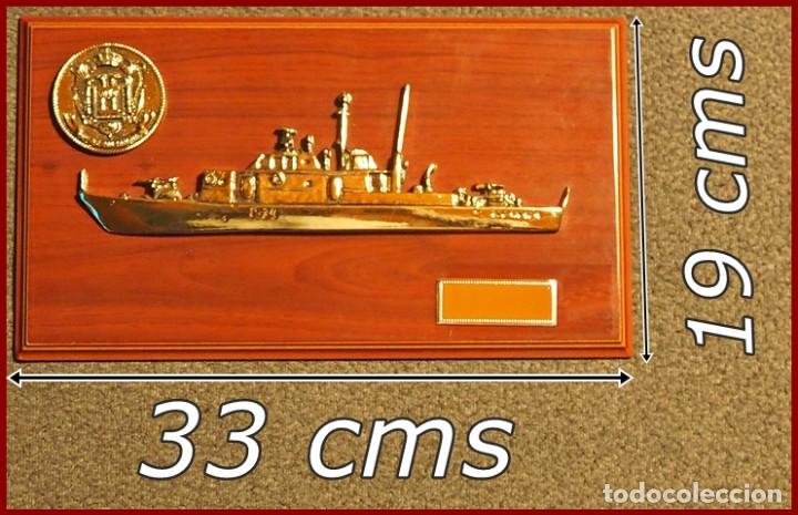 Military Antiques: 823...PVZ 34 Patrullera ALCANADA....Mide...33 X 19 cms...Pesa 0,750 kgs