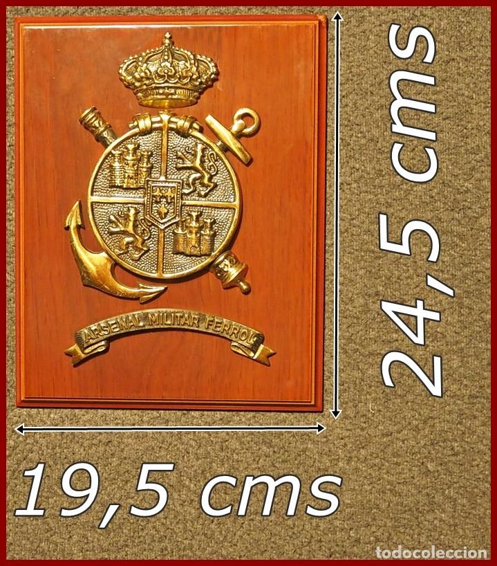 Military Antiques: 11/825...Arsenal Militar de Ferrol....Mide....24,5 X19,5 cms....Pesa 1 kg