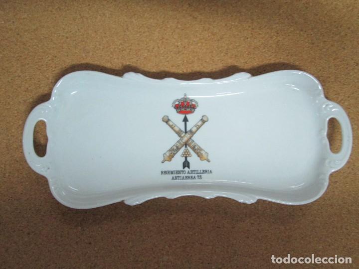 Military Antiques: BANDEJA REGIMIENTO ARTILLERIA ANTIAEREA 73