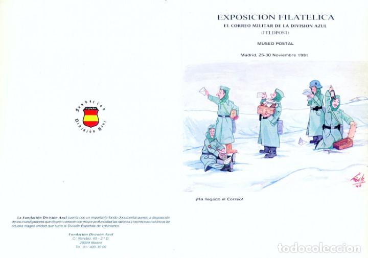 Militaria: FOLLETO EXPOSICI&Oacute;N FILAT&Eacute;LICA NOVIEMBRE 1991