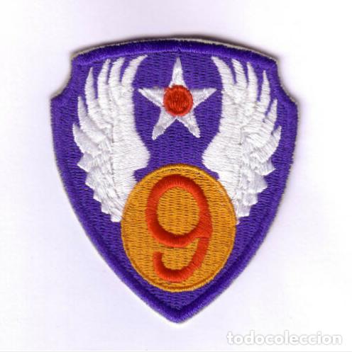 Military Antiques: REPRODUCCI&Oacute;N PARCHE 9TH ARMY AIR FORCE