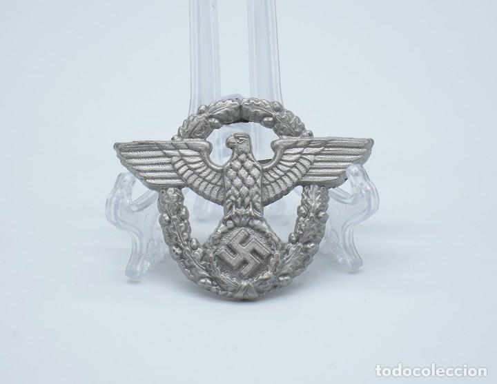 Military Antiques: REPRODUCCI&Oacute;N INSIGNA AGUILA DE GORRA OFICIAL POLICIA ALEMANA