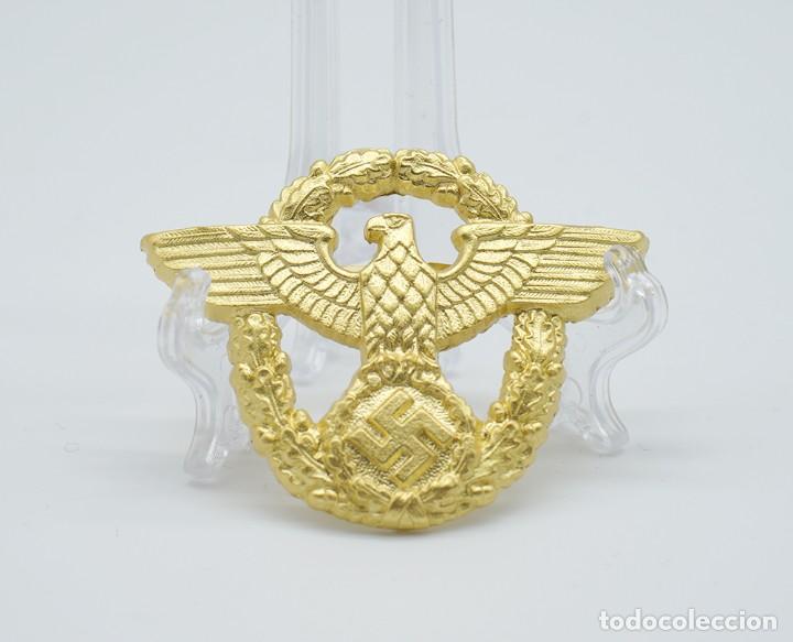 Military Antiques: REPRODUCCI&Oacute;N INSIGNIA DE GORRA GENERAL DE LA POLICIA ALEMANA