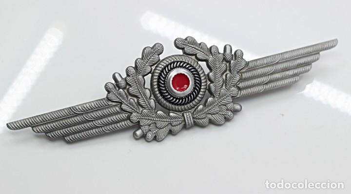 Military Antiques: REPRODUCCI&Oacute;N CUCARDA LUFTWAFFE INSIGNIA GORRA ALUMINIO