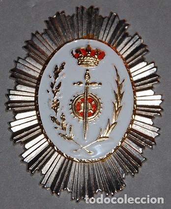 Military Antiques: PLACA EMBLEMA FUNCIONARIO DE PRISIONES (REPLICA EN METAL) -04