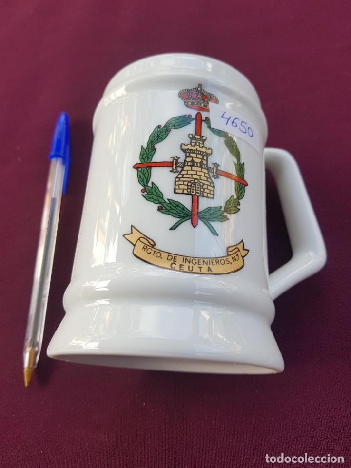 Military Antiques: Jarra. Regimiento Ingenieros Ceuta