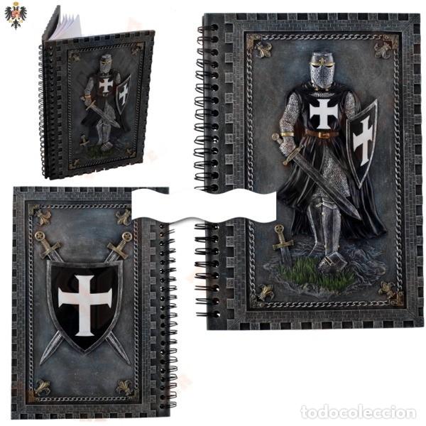 Military Antiques: LIBRO C&Oacute;DICE CRUZADOS MEDIEVAL CUADERNILLO AGENDA DE ANILLA