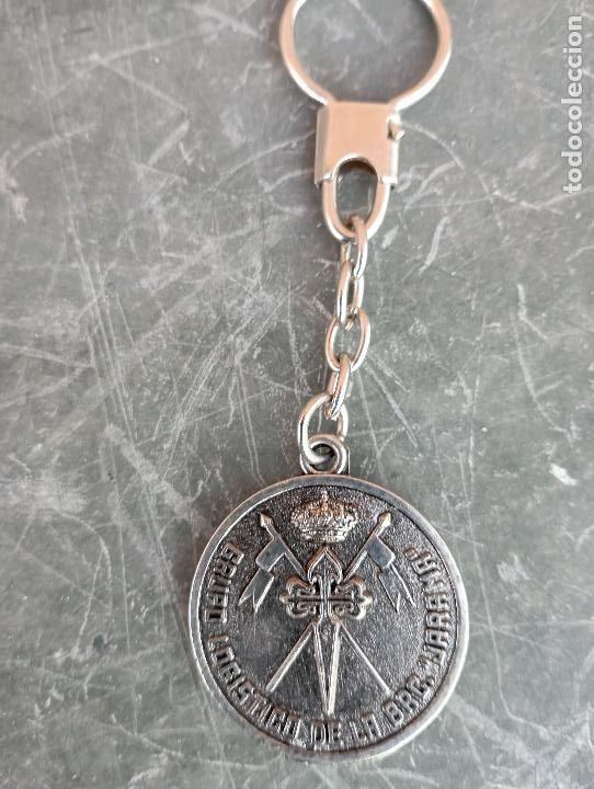 Military Antiques: LLAVERO MILITAR . GRUPO LOGISTICO JARAMA..