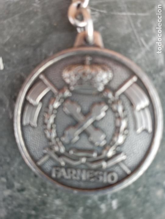 Militaria: LLAVERO MILITAR . FARNESIO 12.VALLADOLID.