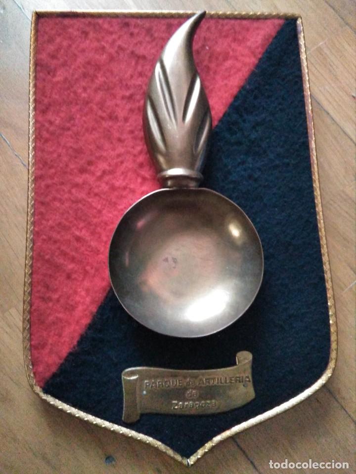 Militaria: METOPA MILITAR EJ&Eacute;RCITO ESPA&Ntilde;OL PARQUE DE ARTILLER&Iacute;A ZARAGOZA