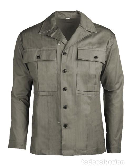 Military Antiques: Reproduccion chaqueta US HBT estadounidense de la Segunda Guerra Mundial