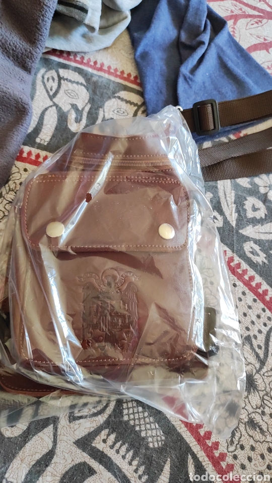 Military Antiques: Ri&ntilde;onera piel aguila San Juan franco