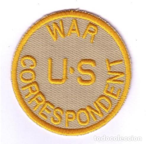 Military Antiques: REPRODUCCION PARCHE U.S WAR CORRESPONDENT