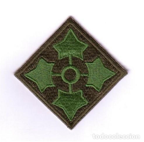 Military Antiques: REPRODUCCION PARCHE 4th INFANTRY DIVISION