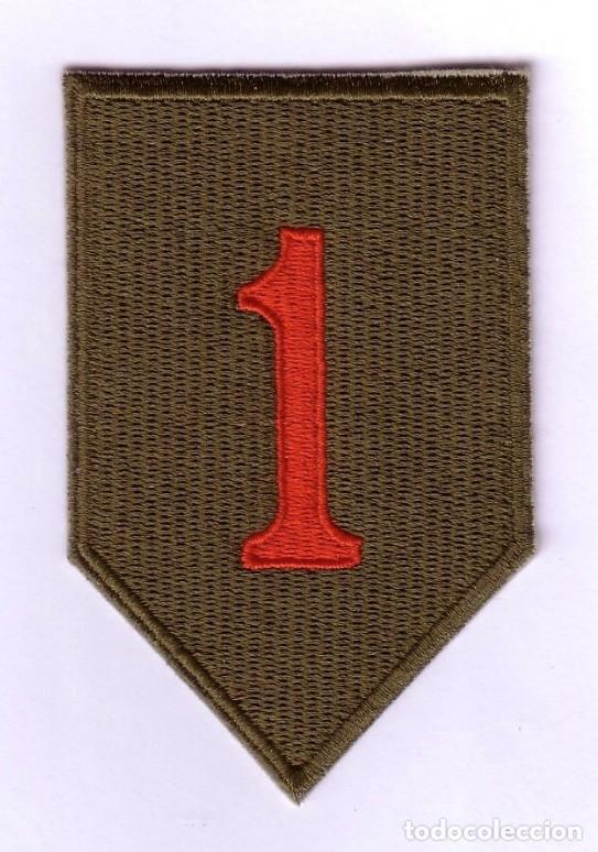 Military Antiques: REPRODUCCION PARCHE 1ST DIVISION DE INFANTERIA, BIG RED ONE 1