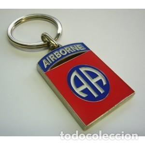Military Antiques: LLAVERO METAL 82ND AIRBORNE