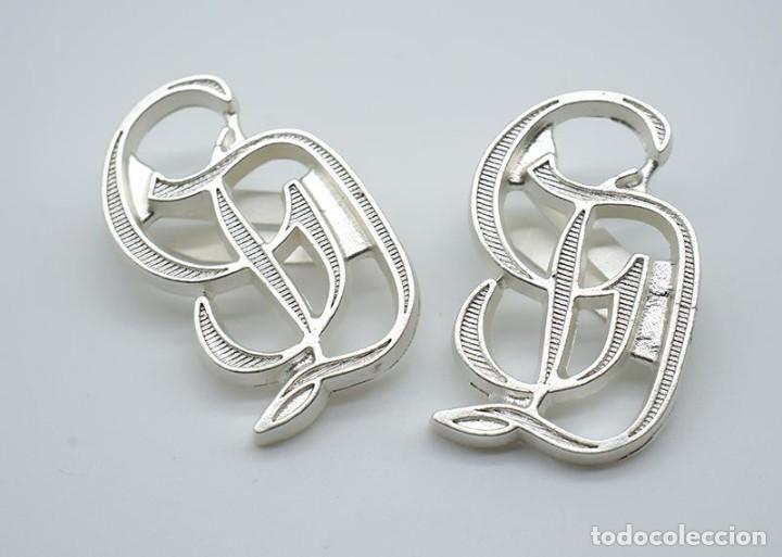 Militaria: REPRODUCCION DISTINTIVO PARA HOMBRERAS GROSSDEUTSCHLAND - PLATA