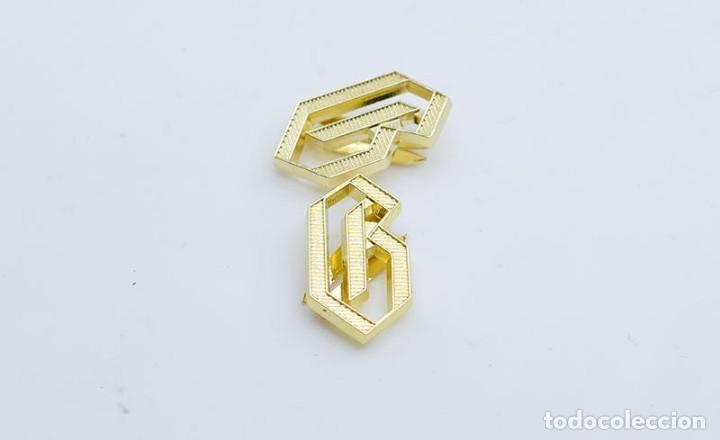 Military Antiques: REPRODUCCION DISTINTIVO PARA HOMBRERAS GERMANIA - ORO