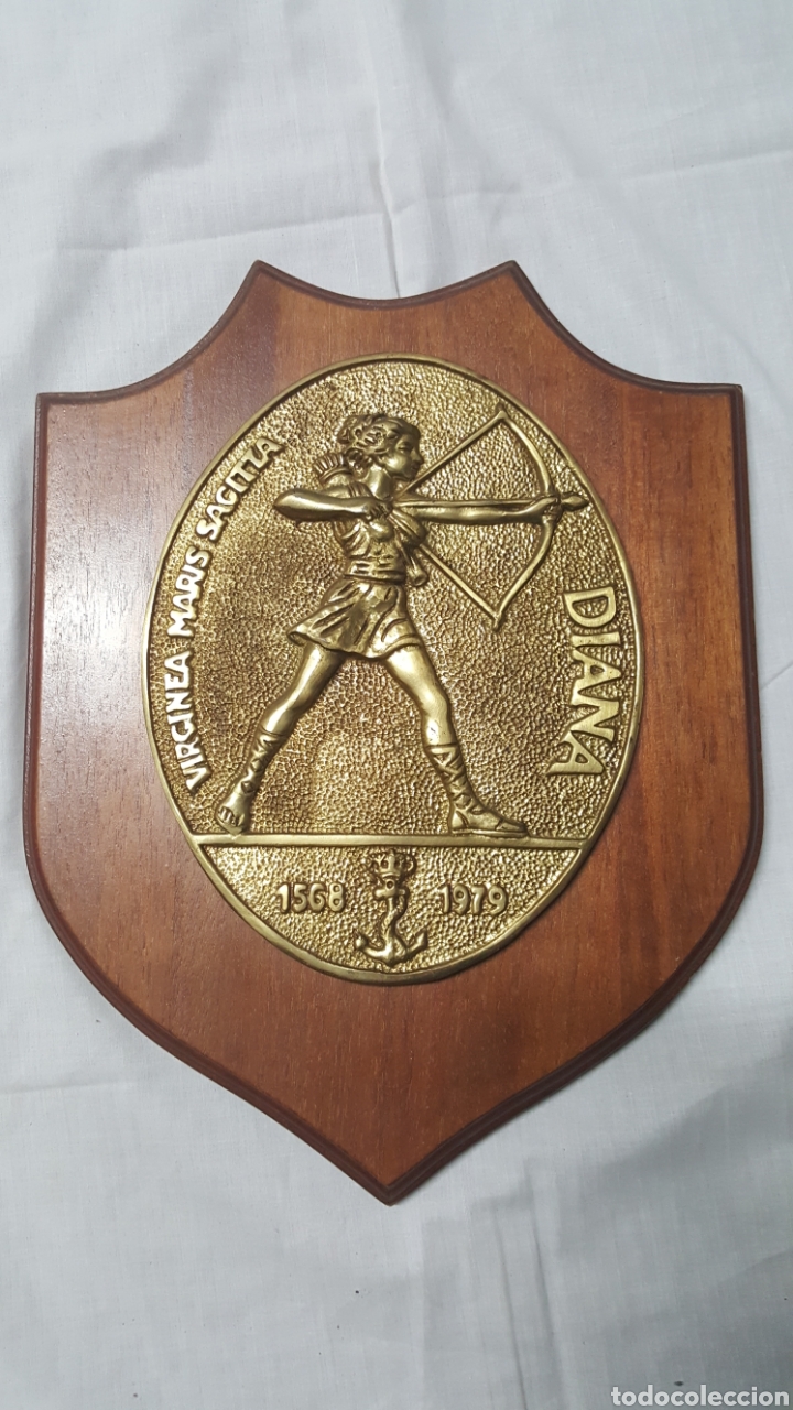 Military Antiques: METOPA DE LA DIOSA DIANA 2 KILOS