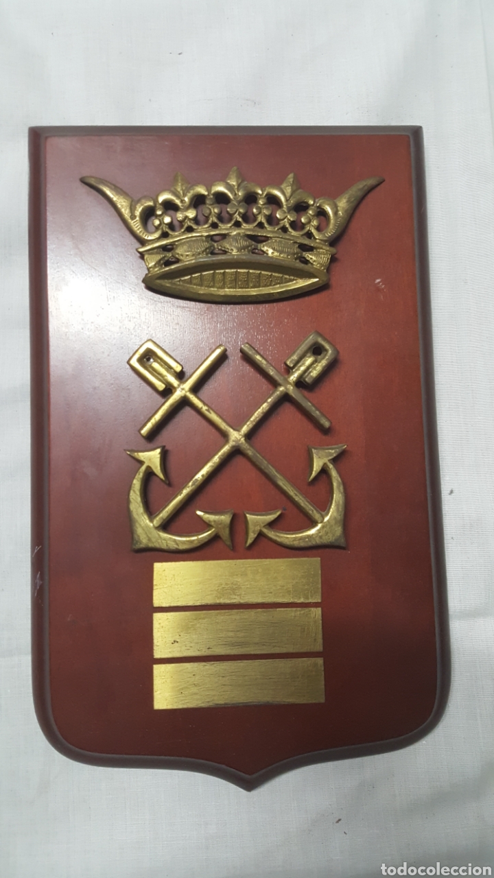 Militaria: METOPA NAUTICA ANCLAS Y CORONA