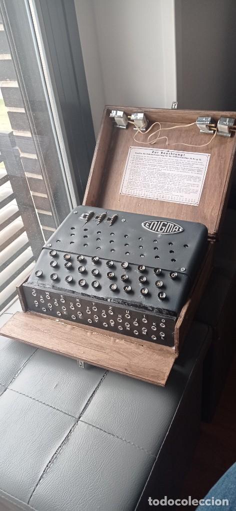 Military Antiques: Decodificador enigma alemana 3 rotores. Reproduccion.