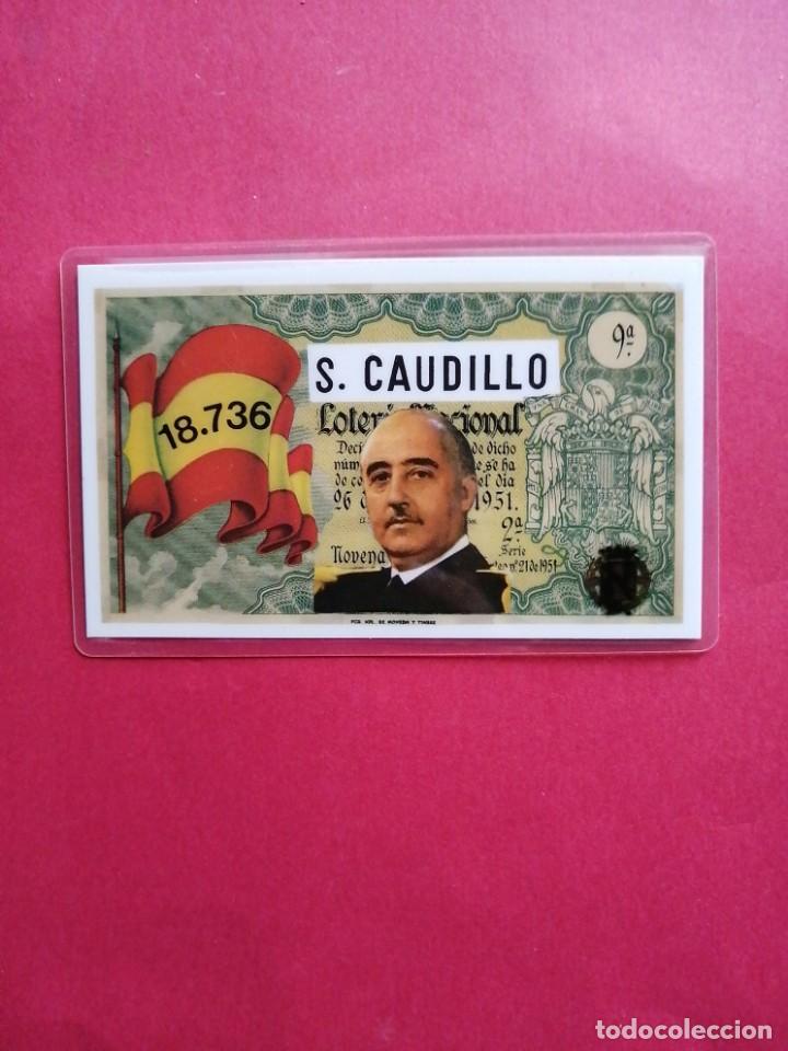Military Antiques: Loter&iacute;a Franco, plastificada