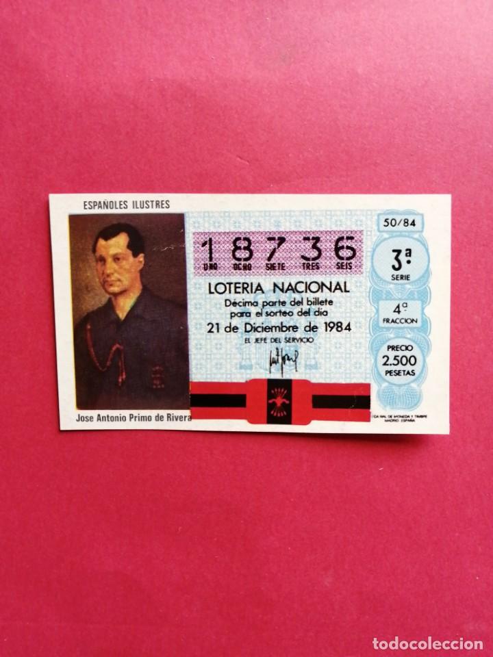 Militaria: Loter&iacute;a Jos&eacute; Antonio