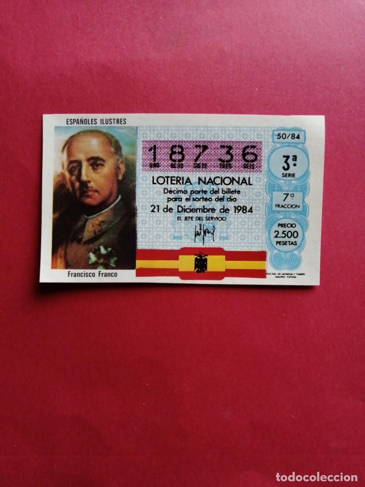 Militaria: Loter&iacute;a Franco, 18-7-36