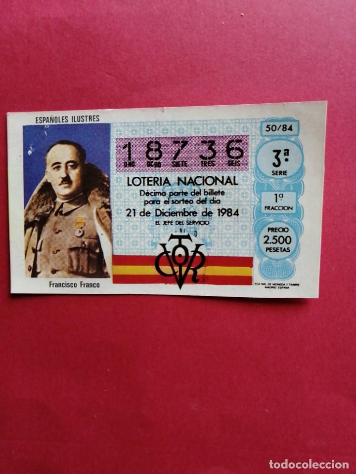 Military Antiques: Loter&iacute;a Franco, 18 Julio 1936