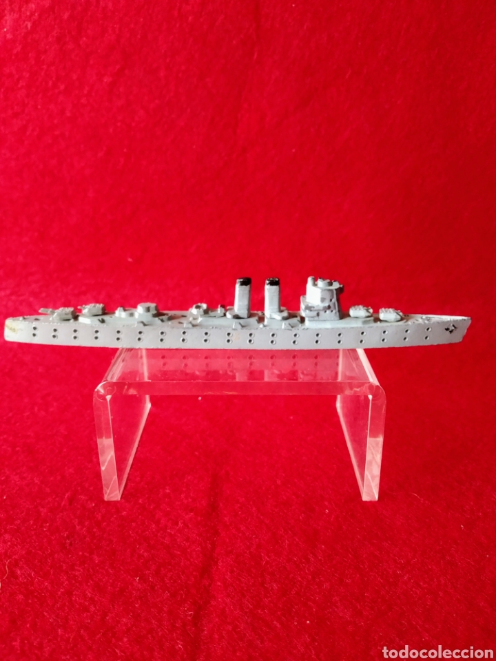 Militaria: ANTIGUA MAQUETA DEL CRUCERO CANARIAS 16 CM.