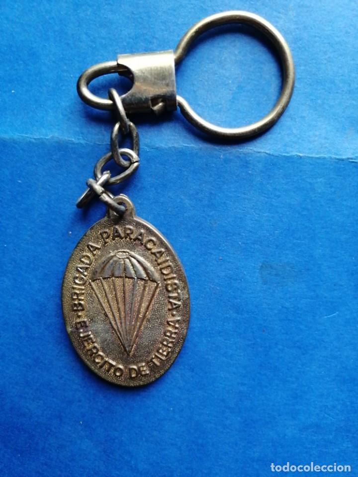 Military Antiques: Llavero militar Brigada Paracaidista Ej&eacute;rcito de Tierra