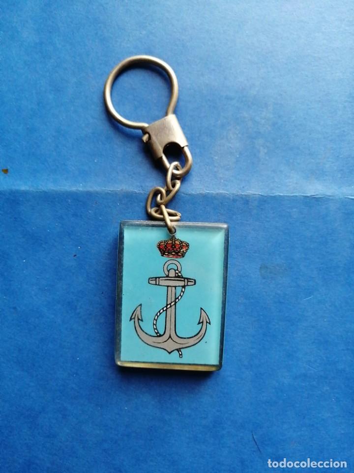 Military Antiques: Llavero militar Marina