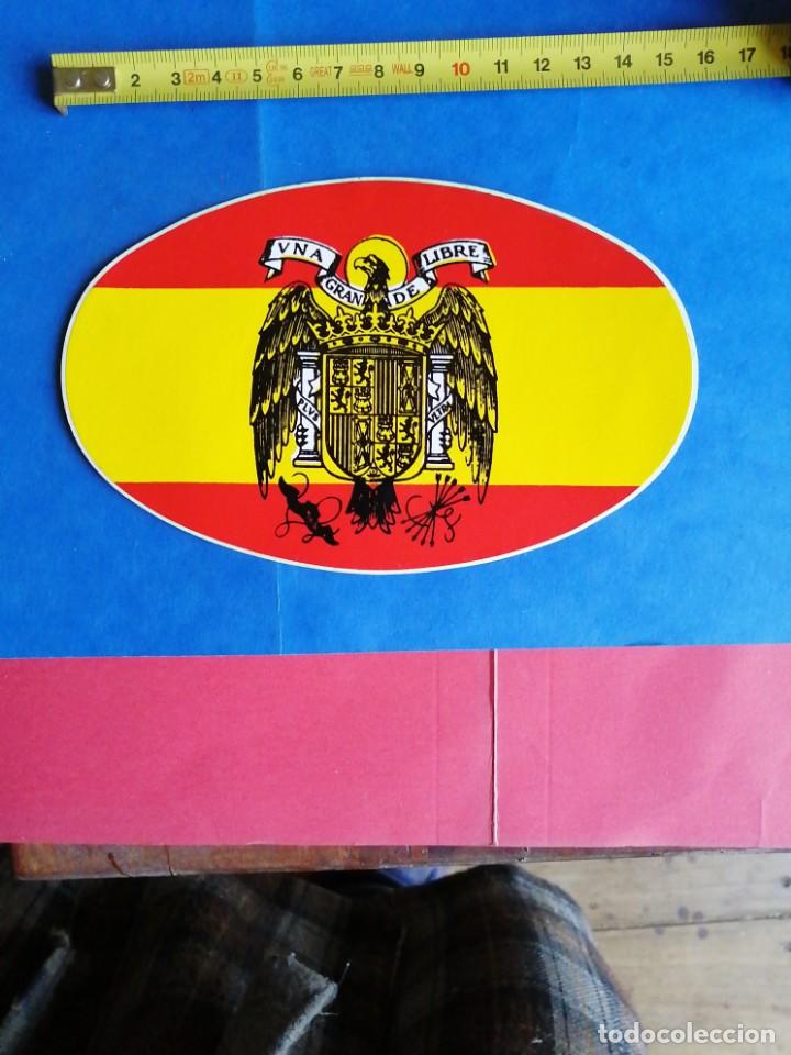 Pegatina bandera de España (1)