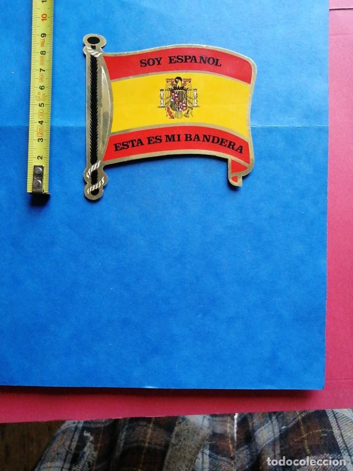 pegatina bandera españa con aguila de san juan. - Compra venta en  todocoleccion