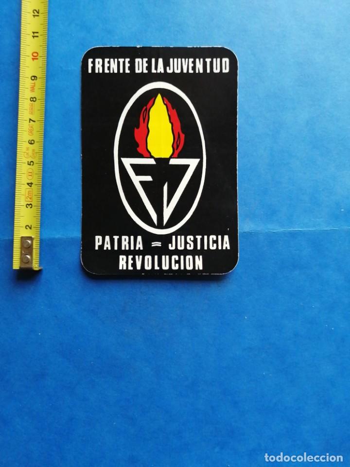 Militaria: Pegatina Fuerza Joven