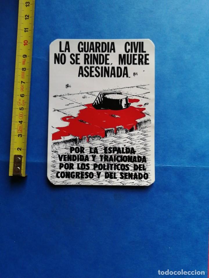 Military Antiques: Pegatina Guardia Civil