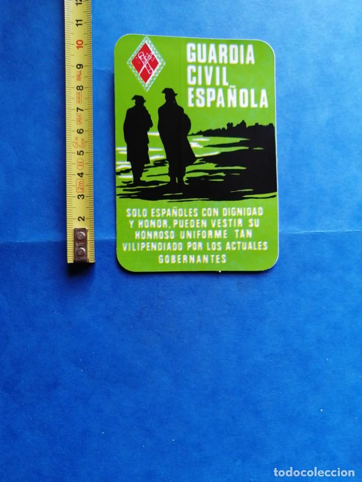 Military Antiques: Pegatina Guardia Civil
