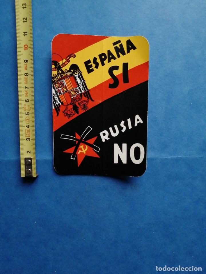 Militaria: Pegatina politica