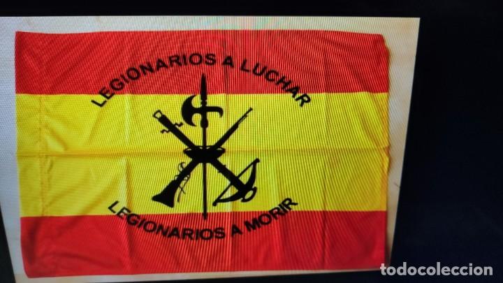 Military Antiques: BANDERA DE MOCHILA DE LA LEGI&Oacute;N