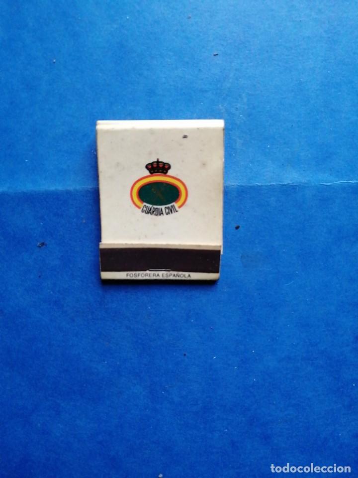 Militaria: Cerillas Guardia Civil