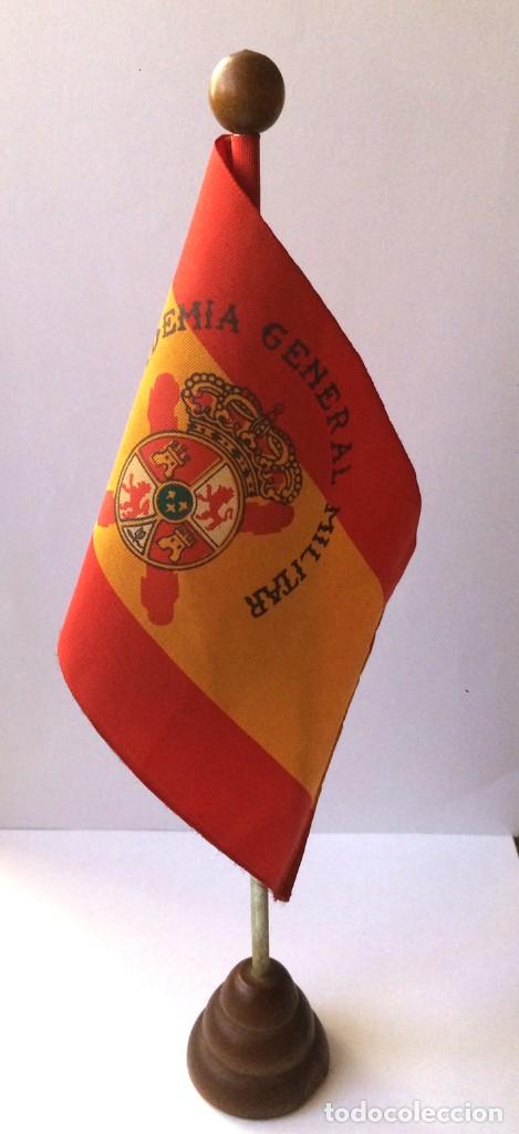 Militaria: BANDERA DE MESA ACADEMIA GENERAL MILITAR