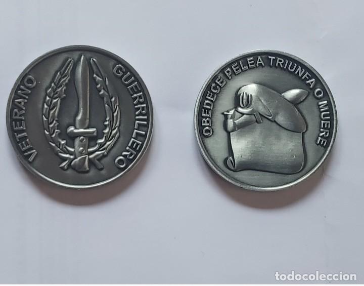 Militaria: COE GOE BOEL MOE UOE Boina Verde moneda de veterano