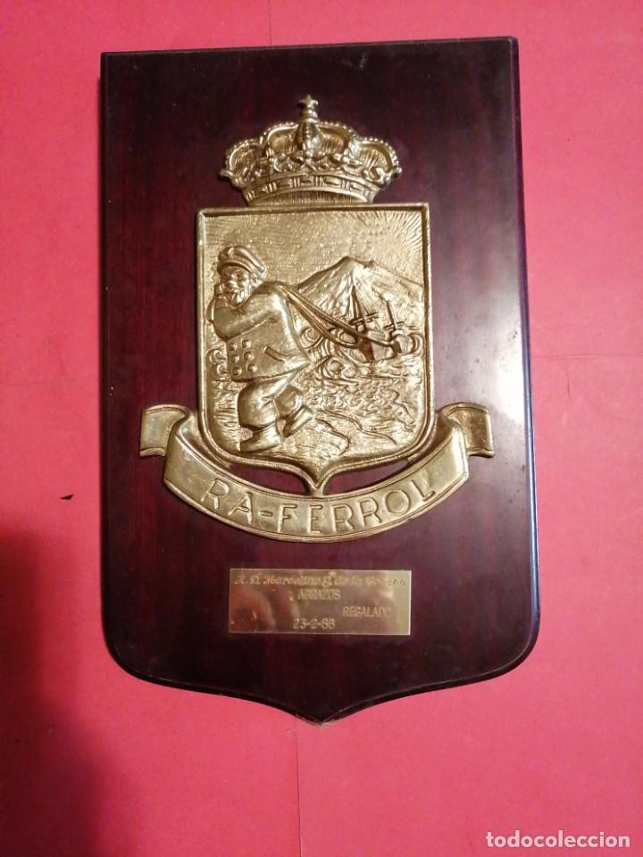 Militaria: Metopa Ra-Ferrol a&ntilde;os 80