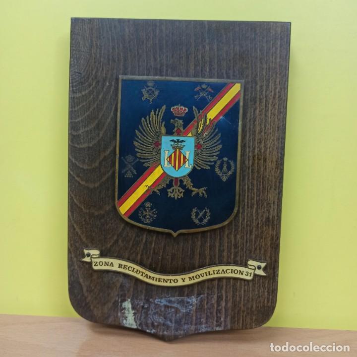 Militaria: PLACA / METOPA - ZONA RECLUTAMIENTO Y MOVILIZACION 31