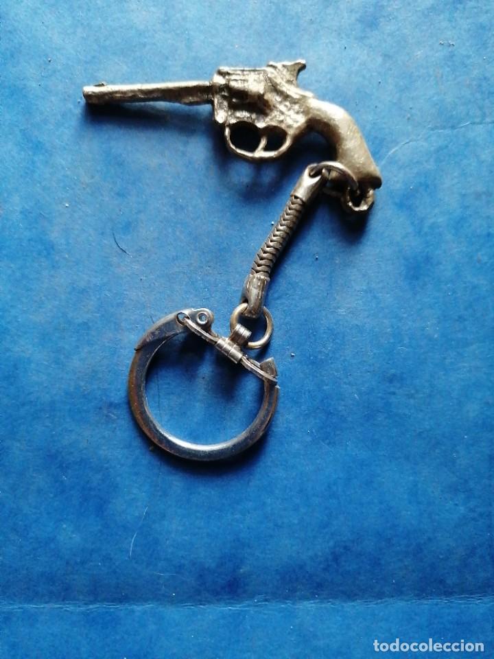 Military Antiques: Llavero revolver